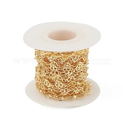 Латунные полые цепи в форме сердца CHC-M025-08G