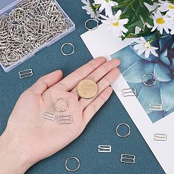 180 шт. 3 стиля пряжек-слайдеров из цинкового сплава IFIN-NB0001-36