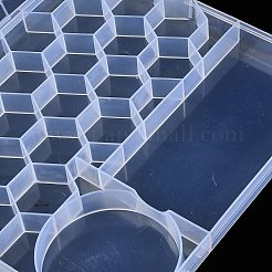 Прямоугольные пластиковые контейнеры для шариков большой емкости AJEW-YWC0001-05