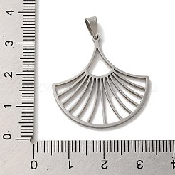 Pendentifs en acier inoxydable 304 anti-ternissement&nbsp;STAS-O005-11P