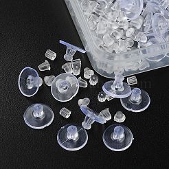 300 шт. 3 стиля пластиковых гайки для ушей KY-YW0001-32