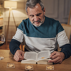 16шт 4 стиля латунный прямоугольник с закладками в виде листьев&nbsp;AJEW-DR0001-70