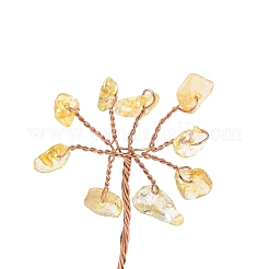 Натуральная цитриновая крошка&nbsp;DJEW-P022-03A-03