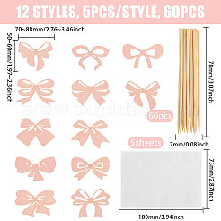 5 пакетик бумажные банты украшения для торта DIY-CA0007-74