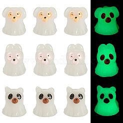 20 Stück Halloween-Dekoration aus leuchtendem&nbsp;DJEW-TA0001-33