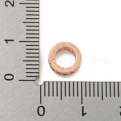 Латунь микропаве прозрачный кубический цирконий европейский бисер KK-L215-009RG