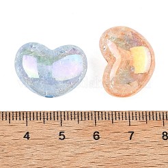 Уф покрытие прозрачные хрустящие акриловые бусины&nbsp;MACR-K361-46