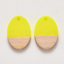 Подвески из смолы и дерева&nbsp;X-RESI-S384-007A