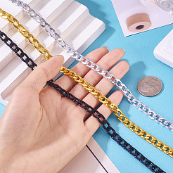 6м 3-х цветные оксидированные алюминиевые витые цепи CHA-YS0001-03