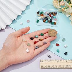 48 шт. 12 стили бусин из смешанных драгоценных камней G-NB0005-83