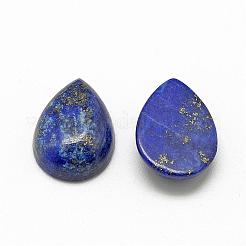 天然石ラピスラズリカボション  染め  ティアドロップ  17~18x12~13x5mm&nbsp;G-R417-13x18-33