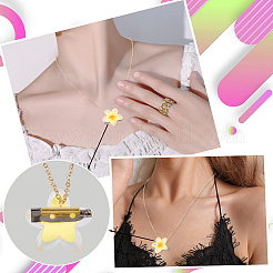 3 шт. 3 стиля 925 серебряных булавки-конвертера для подвески&nbsp;STER-BBC0008-54G