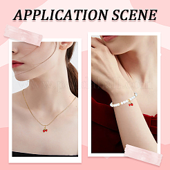 Латунь эмаль подвески KK-BBC0012-37