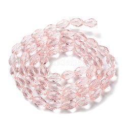 Chapelets de perles en verre&nbsp;EGLA-E010-8x12mm-12