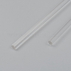 Transparente Lutscherstäbchen aus Acryl&nbsp;TACR-WH0002-17B
