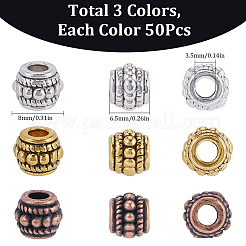 DIY ブレスレット ジュエリー作りキット  合金ビーズを含む  ミックスカラー  8.5~20x6.5~18mm  穴：2~3.5mm&nbsp;DIY-SP0001-19