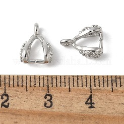 Латунь микро проложить кубический цирконий KK-D324-34P