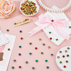 200шт. стеклянные пришивные стразы&nbsp;FIND-HS0001-62A