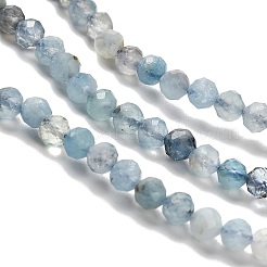 Природные Аквамарин бисер нитей&nbsp;LS-G-RM2025-A17-3mm-A