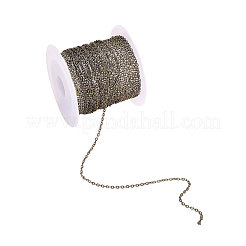 Железные кабельные цепи с латунным покрытием CH-CJ0001-02AB