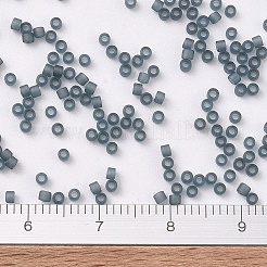MIYUKIデリカビーズ  シリンダー  日本製シードビーズ  11/0  （db0387)マット透明モンタナ光沢  1.3x1.6mm  穴：0.8mm  約10000個/袋  50 G /袋&nbsp;SEED-X0054-DB0387