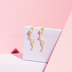 925 стерлингового серебра уха шпильки JE564C