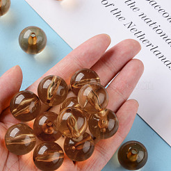 Прозрачные акриловые бусины&nbsp;MACR-S370-A20mm-760