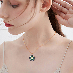 20шт 2 цвета легкие золотые подвески с эмалью&nbsp;ENAM-CJ0002-11