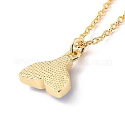 Ожерелье с кулоном в виде рыбьего хвоста русалки NJEW-C009-01A-02