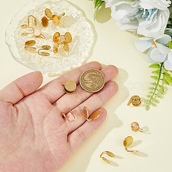 16 шт. 4 стиля сережек-манжет из латуни и нержавеющей стали 304&nbsp;EJEW-HS0001-18G