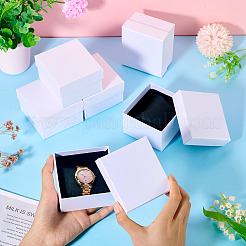 Прямоугольные бумажные подарочные коробки для ювелирных изделий&nbsp;CON-TAC0010-91B