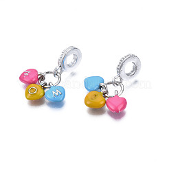 Подвеска из эмалированного сплава с покрытием из сплава в европейском стиле MPDL-N039-218