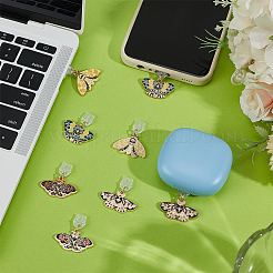 8 шт. 4 стиля пластиковых мобильных пылезащитных заглушек&nbsp;HJEW-OC00292