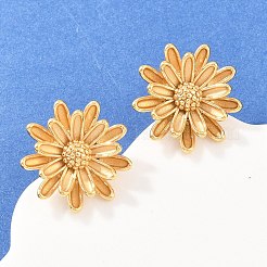 Комплект из ожерелий и серег-гвоздиков из нержавеющей стали 304 для женщин&nbsp;SJEW-G086-01G