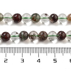 Fili di perle di quarzo lodolite naturale quattro stagioni&nbsp;G-Z063-A02-04