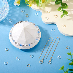 24 шт. 2-х цветные латунные соединительные кольца&nbsp;KK-TA0003-05