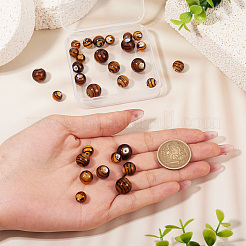 32шт ручной работы бусины лэмпворк&nbsp;LAMP-TA0001-56B