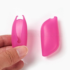 Funda de silicona para cepillo de dientes portátil&nbsp;X-SIL-WH0001-04