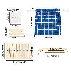 2 набор деревянных инструментов для вязания в 2 стилях TOOL-GA0001-35