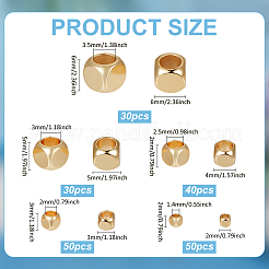 200шт 5 стиля латунные бусины&nbsp;KK-PH0011-64G