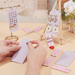 Серьги и ожерелье из искусственной кожи EDIS-OC0001-06