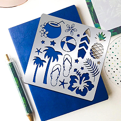 Трафареты для штампов из нержавеющей стали DIY-WH0279-119