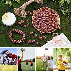 Kit para hacer pulseras con cuentas de rugby&nbsp;DIY-NB0007-48