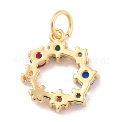 Экологически чистая латунь со стеклянными подвесками&nbsp;KK-K268-13G