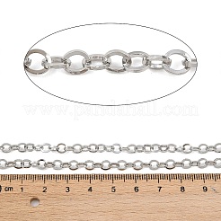 Овальные звенья цепи из нержавеющей стали 304 CHS-G044-02P