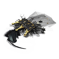 Pince à cheveux en fer pour fête du nouvel an&nbsp;OHAR-R102-01B