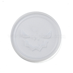 Halloween DIY Pixel Herz Treibsand Silikonformen&nbsp;LS-AJEW-U013-04C