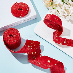 6м 3 стиля двухсторонние звездочки с золотым тиснением фланелевые ленты для шитья OCOR-GO0001-13A
