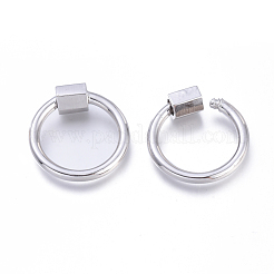 Латунные брелоки с карабином KK-I673-09P