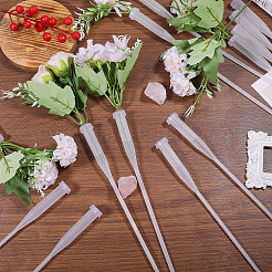 50 шт. полипропиленовые пластиковые трубки для цветов&nbsp;AJEW-GL0002-97A